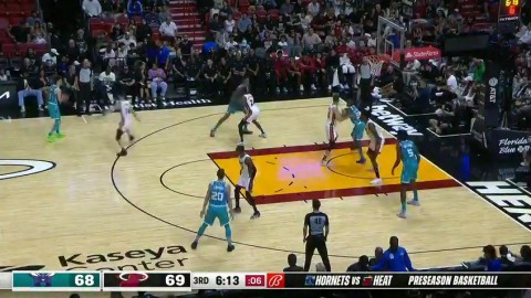 NBA季前赛录像回放，勇士新阵磨合库里三分破纪录，文班亚马首秀轰20+10