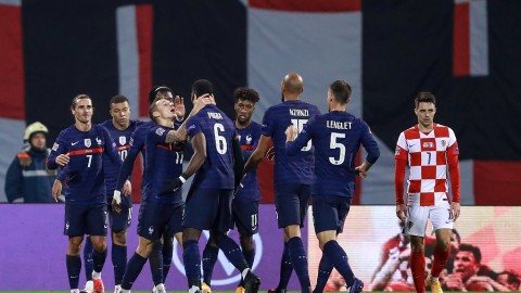 欧国联A级D组，西班牙 6-0 德国