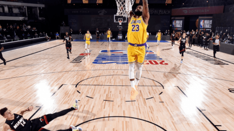 2020年NBA总决赛在佛罗里达州奥兰多迪士尼世界隔离园区内举行，洛杉矶湖人最终以4-2击败迈阿密热火，夺得队史第17座总冠军。以下是详细赛程安排与比赛回顾