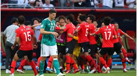 2018年世界杯小组赛韩国2-0战胜德国的比赛，是世界杯历史上经典的冷门之一。关于这场比赛的各项赔率数据整理如下