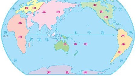关于七大洲地图高清版