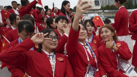 2024巴黎奥运会感人瞬间