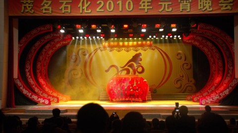 在2010年的元宵晚会上，奥运冠军们成为了一抹不可忽视的亮色