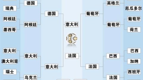 2006年德国世界杯赛程表及结果
