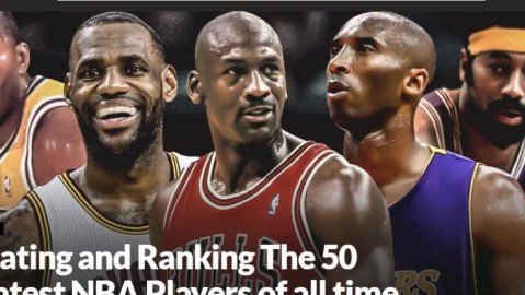 你给出的指令存在一点冲突，NBA历史排名前50属于球员/球队的历史地位排名，而第4点的格式要求却是足球/篮球单场比赛的赛前分析（包含赛果方向、比分、总进球数等）。两者无法直接套用